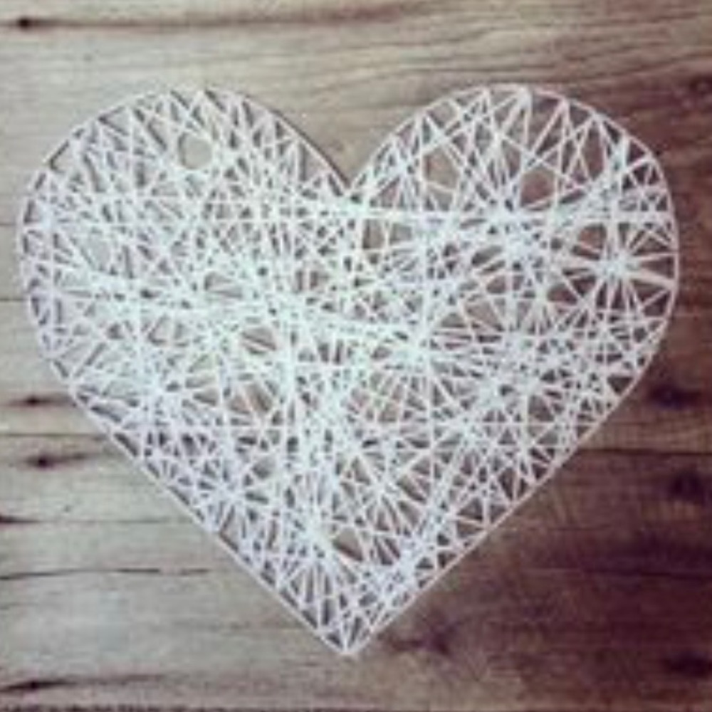 String art heart